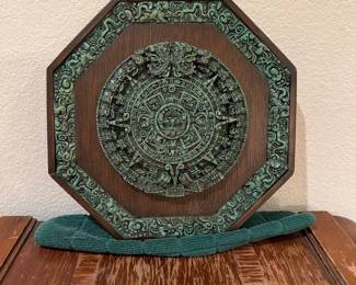 Aztec / Mayan Calendar Decorative Wall Plaqu