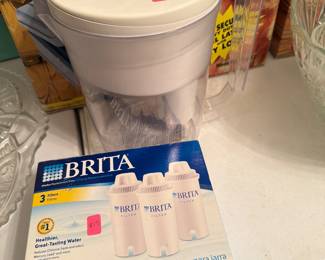 Brita Pitcher with 3 new filters