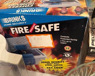 Small fireproof safe