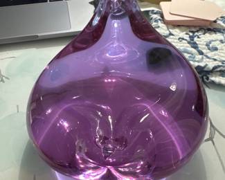 Murano glass bird tray