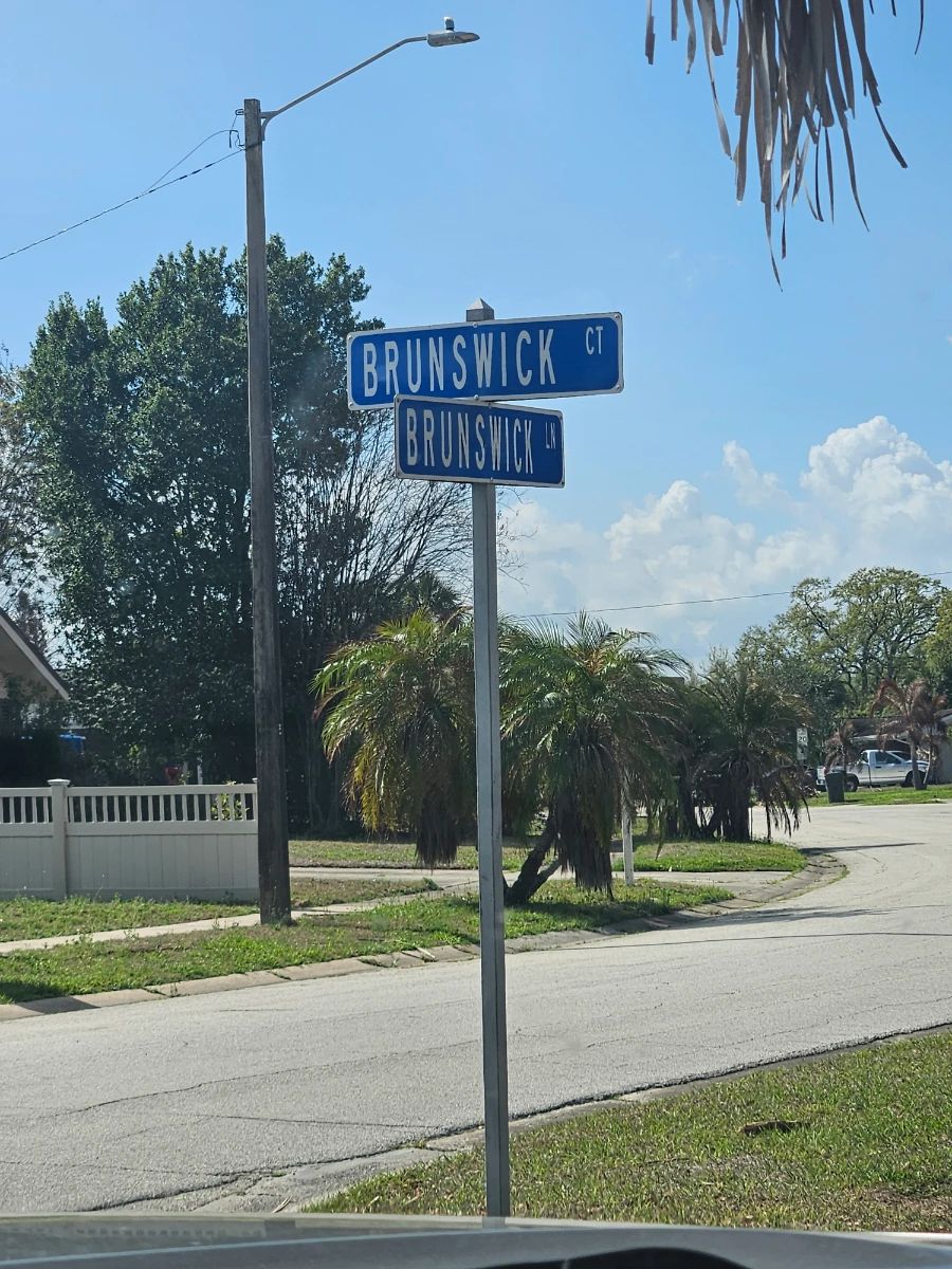 Once in the neighborhood off of Fiske boulevard you'll come to this cross street that is your locator to turn the corner