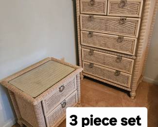 This 3  piece set is left over from last week's sale located up in Cocoa if you remember and the price has been reduced to for $400