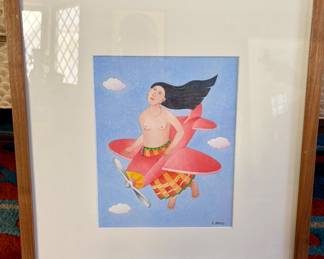 Francisco X. Mora, Watercolor on Paper,