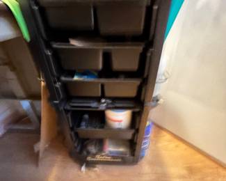 Large Craft Scrapbooking Supply Lot Paper Punches Stamps Cardstock Albums