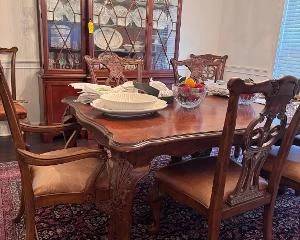 Lexington The Palmer Home Collection Dining Set/China Cabinet $3,000