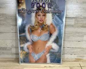 Playboy 2000 Lingerie Calendar Vintage Playboy Wall Calendar