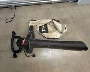 Toro Super Blower Vac Electric Leaf Blower Vacuum w/ Collection Bag