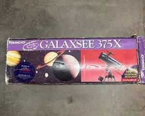 Tasco Galaxsee 375X Telescope w/ Enhanced Equatorial Mount