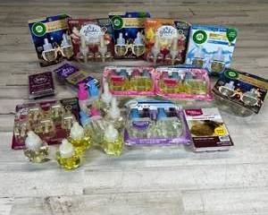  Large Lot Plug In Air Freshener Refills Febreze Glade Air Wick Scented Wax Mix