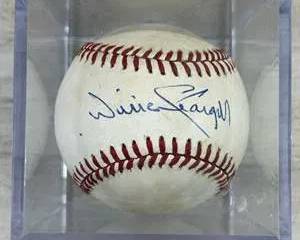 Willie Stargell Signed Official National League Baseball Pittsburgh Pirates Hall of Fame