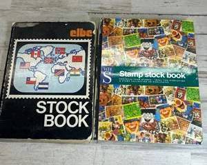  Large Lot U.S. Commemorative Postage Stamps in Stock Books, DC Comics, Wildlife Themes