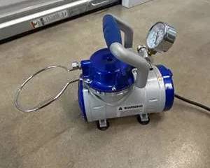  Rhythm Healthcare Portable Medical Suction Machine w/ Pressure Gauge