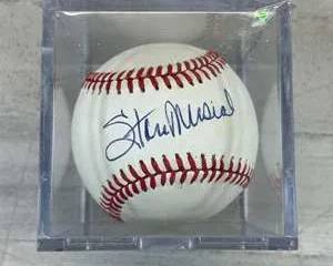 Stan Musial Signed Official National League Baseball St Louis Cardinals Hall of Fame