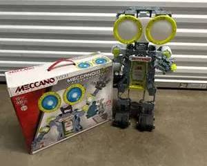 Meccano Tech Meccanoid G15 Programmable Personal Robot Kit w/ Box 600 Parts