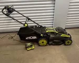 Ryobi 40V Lithium Brushless 20" Cordless Lawn Mower w/ Battery & Charger