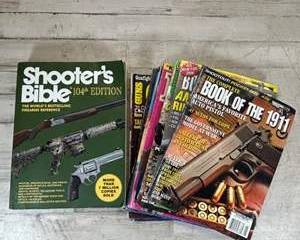 Shooter’s Bible 104th Edition + Gun Magazine Lot 1911 Firearms Guides