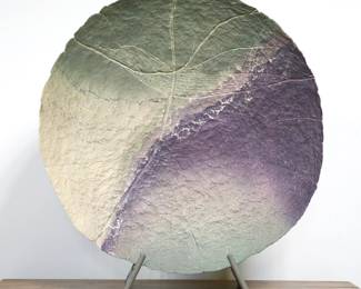 Paper Mache charger- Cabbage