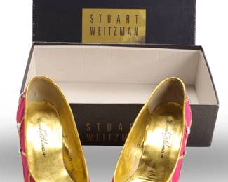 Beverly Feldman- pink high heels