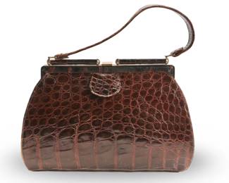 Vintage Aligator Purse