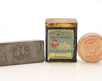 Palmer Cox Brownie Victorian Advertising Tins