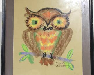 Modesta Richerson Oil Pastel 