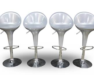Post-Modern Ice cream scoop barstools