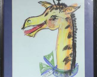 Modesta Richerson Oil pastel