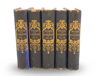 Elizabeth Barrett Browning Antique Books