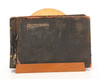 ANTIQUE PHOTO ALBUM- TORNADOS, RODEOS, PLANES