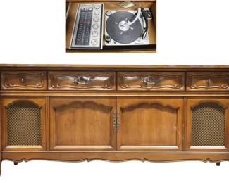 MCM MAGNAVOX Console stereo & TURNTABLE