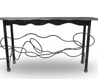 Memphis Milano Torch-cut Iron table