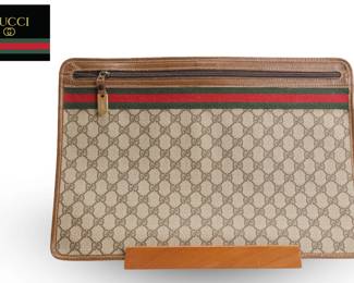 Gucci vintage document case