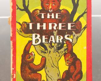 THE THREE BEARS VICTORIAN CHILDREN'S BOOK