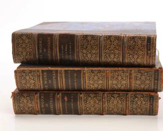 SHAKESPEARE LIMITED EDITION NUMBERED VICTORIAN BOOKS