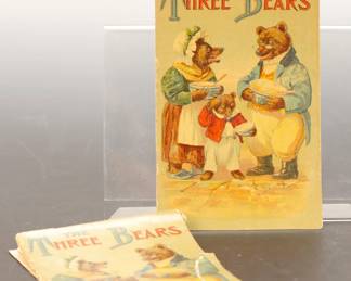 THE THREE BEARS VICTORIAN CHILDREN'S BOOK