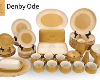 MCM Denby Ode Stoneware dishes
