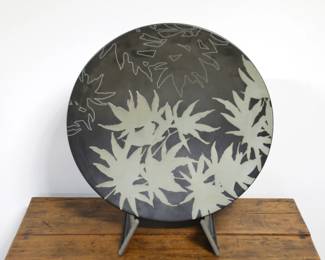 Global Views- Art Pottery Charger