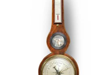 ENGLISH REGENCY BERNASCONI BAROMETER