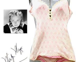 Vintage Pink swimsuit - Owned by actress Marilyn Maye