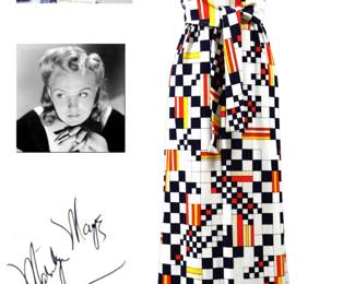 Sabrina - Vintage Maxi-Dress- Owned by actress Marilyn Maye