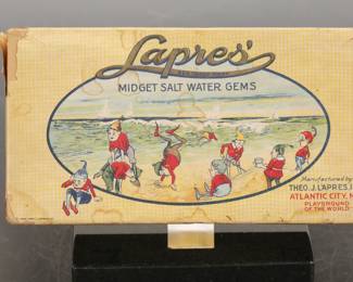 PALMER COX BROWNIES SALT WATER TAFFY CANDY BOX
