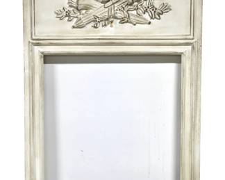 Large carved wood Trumeau Frame