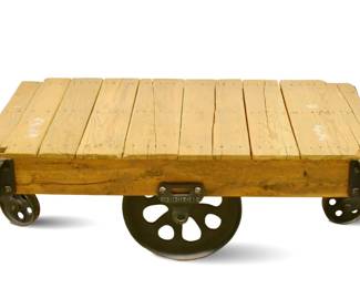 Industrial Railroad cart- table
