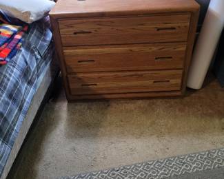 Oak bedroom set 
