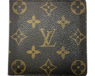 Louis Vuitton Monogram Canvas Bifold Wallet w/ Coin Pocket