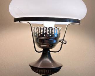 BRASS  ELECTRIC LAMP