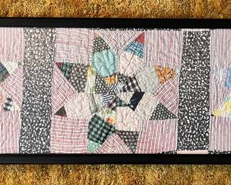 FRAMED QUILT SQUARES