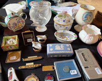 Lalique, Wedgewood, Herend