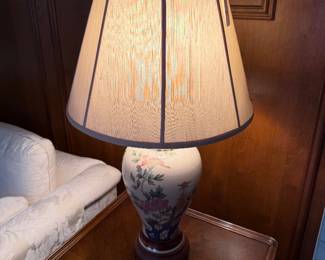 Ginger jar lamp, Vintage