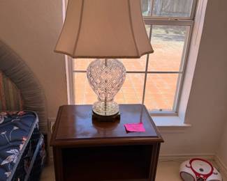 Pair of Waterford Crystal lamps